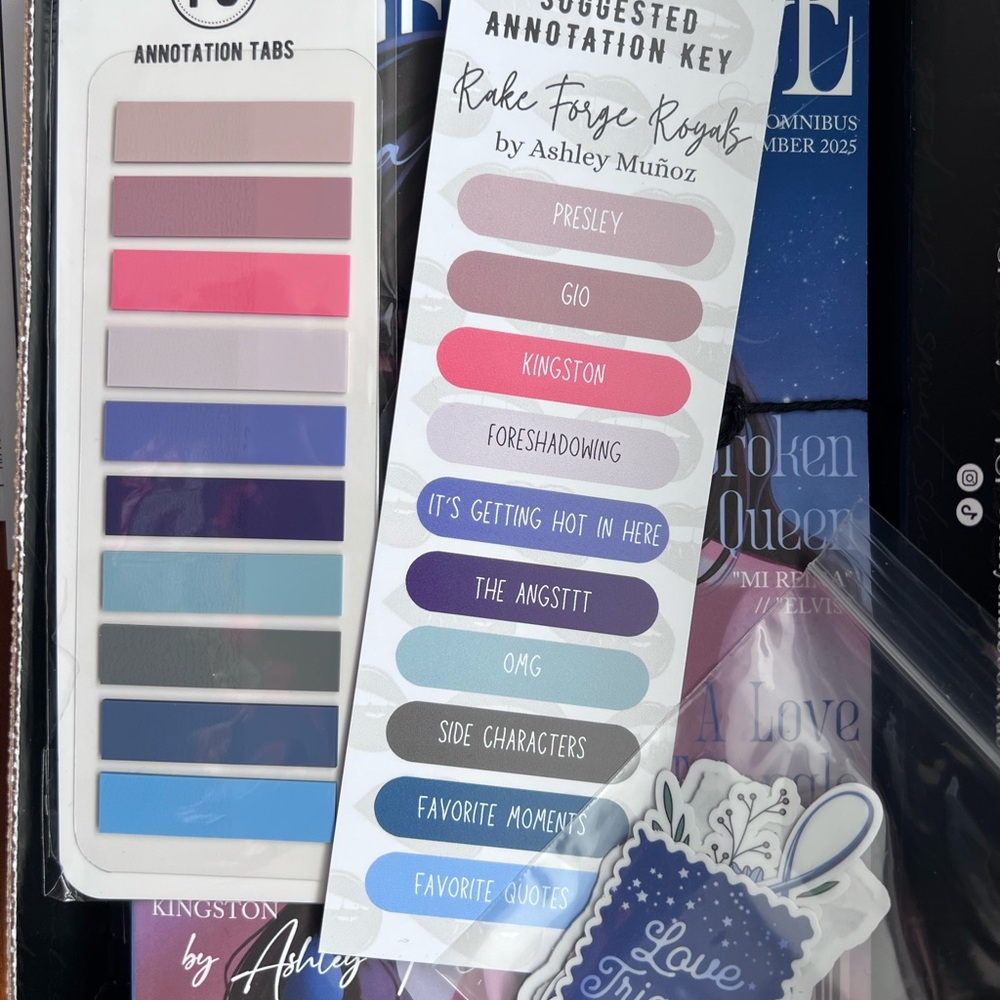 Probably Smut: Rake Forge Royals Subscription Box with Annotation Kit - Picture 3 of 3